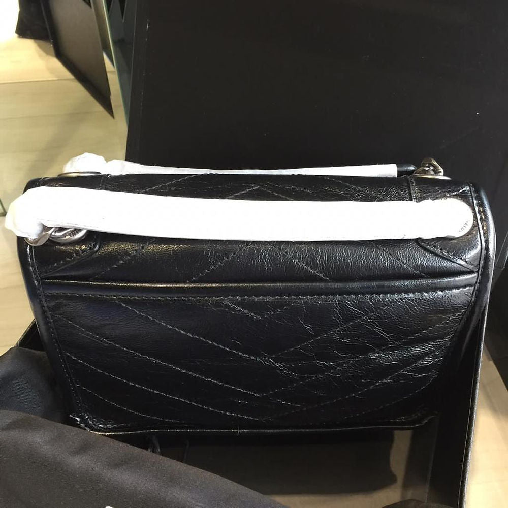 Sac Niki Baby Noir par Saint Laurent