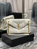 Sac Chic Blanc Yves Saint Laurent Vintage