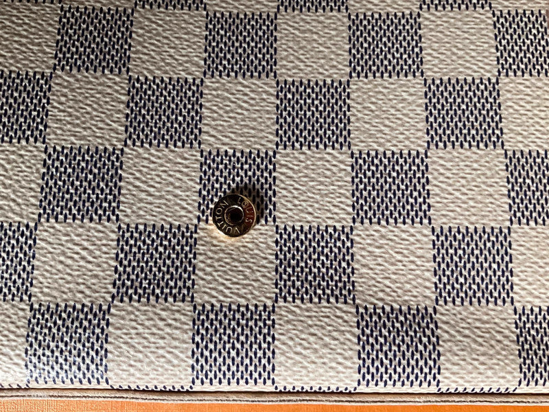 Louis Vuitton Pochette Félicie Sac Damier Azur Blanc