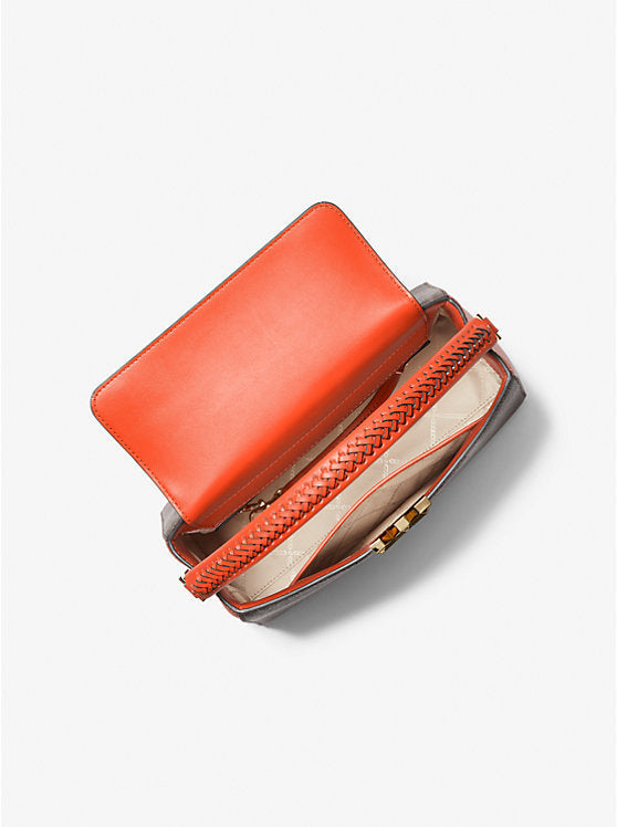 Sac à main Karlie de taille moyenne à logo