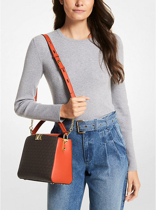 Sac à main Karlie de taille moyenne à logo