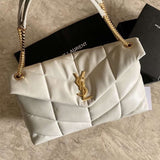 Sac Chic Blanc Yves Saint Laurent Vintage