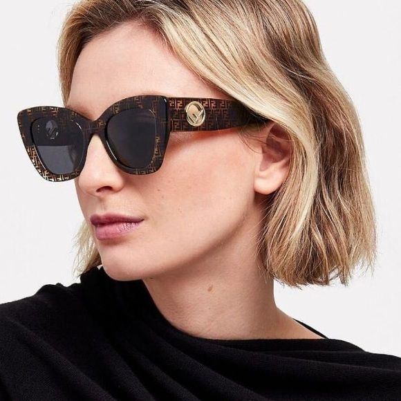 Solaires Fendi Noirs mod 5