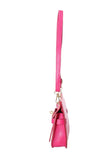 Sac Hermes Rose à Bandoulière avec Boucle de Verrouillage pour Femmes