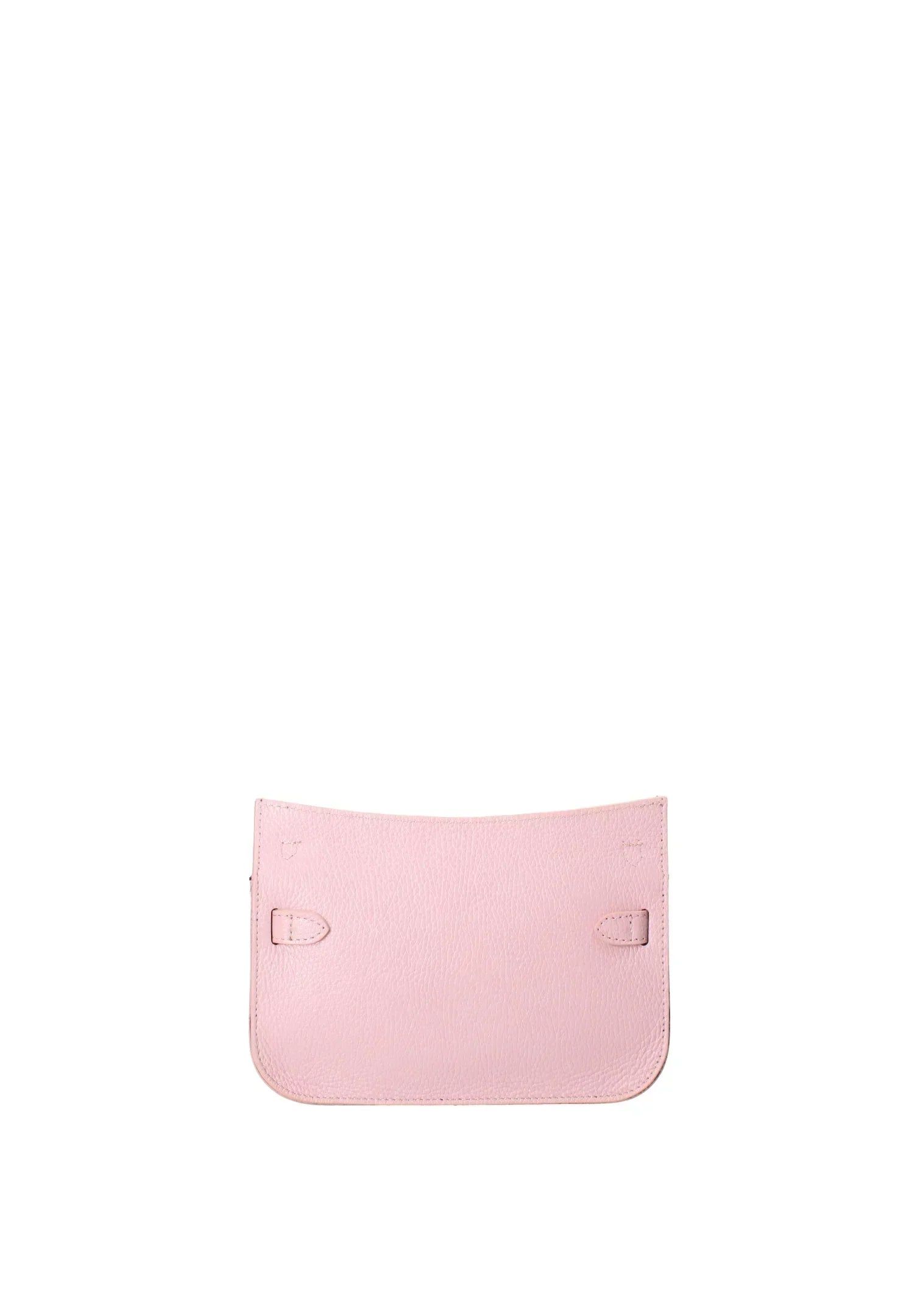 Sac Hermes Rose Poudre à Bandoulière avec Boucle de Verrouillage pour Femmes
