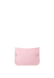 Sac Hermes Rose Poudre à Bandoulière avec Boucle de Verrouillage pour Femmes