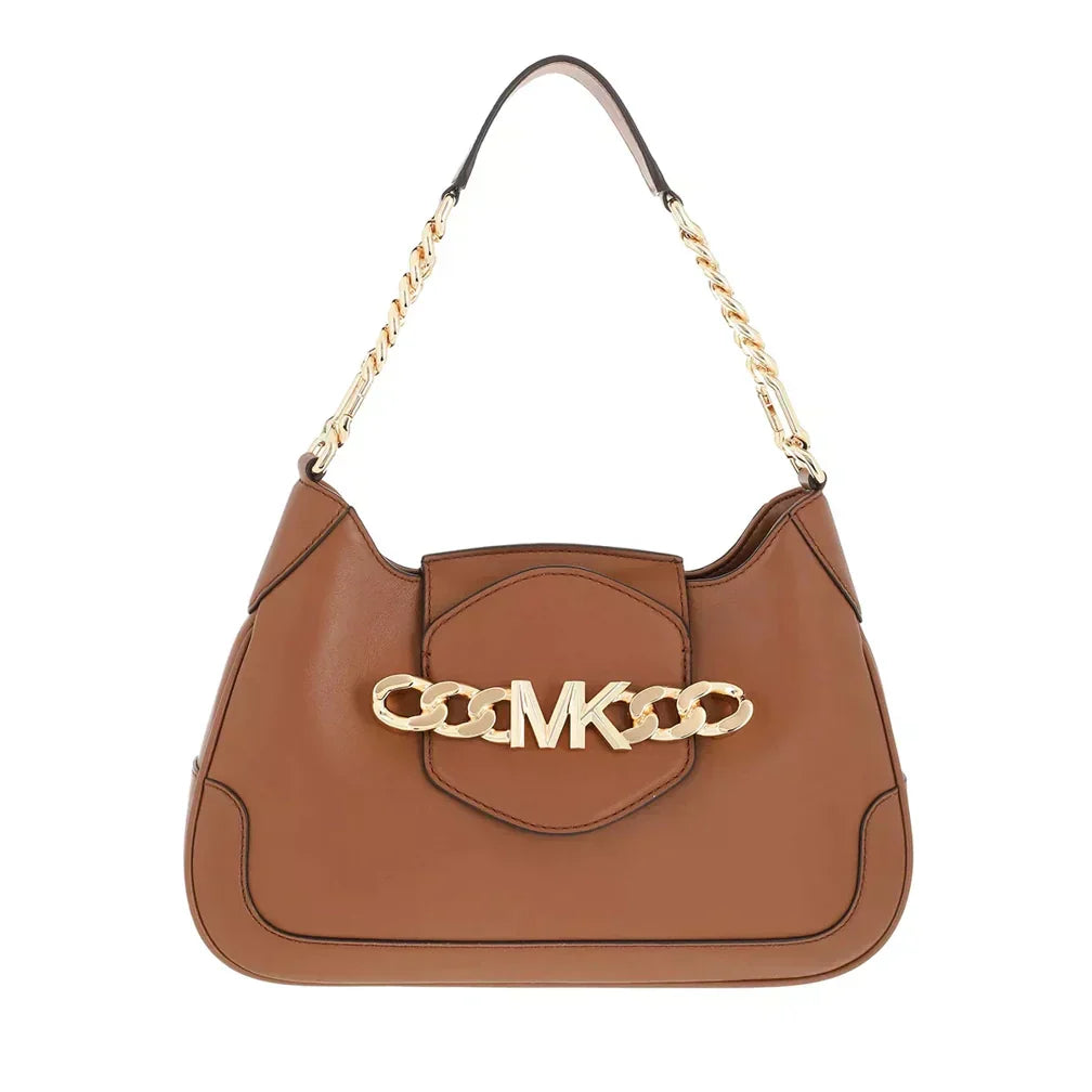 Le sac à épaule Hally Marron - Michael Kors