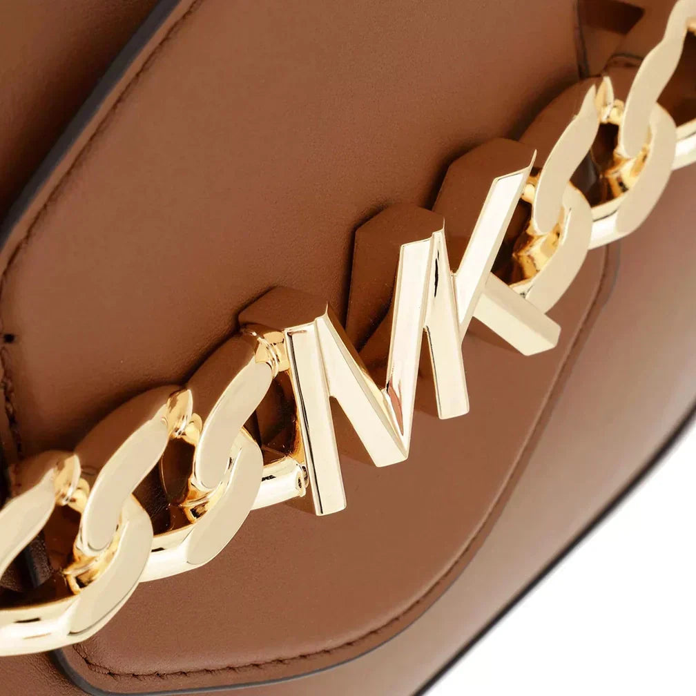 Le sac à épaule Hally Marron - Michael Kors