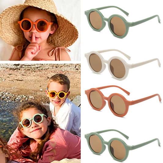 Lunettes de Soleil Enfant - Protection UV et Style Coloré