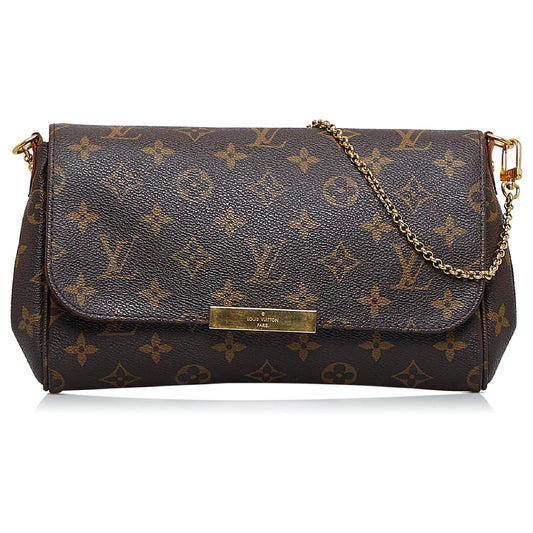 Sac porté épaule Favorite Louis Vuitton Monogramme Toile Marron