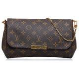 Sac porté épaule Favorite Louis Vuitton Monogramme Toile Marron